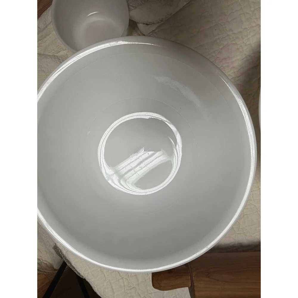 XL (10.25) Corelle Gold  Butterfly serving Bowls Set of 2 Vintage Corning